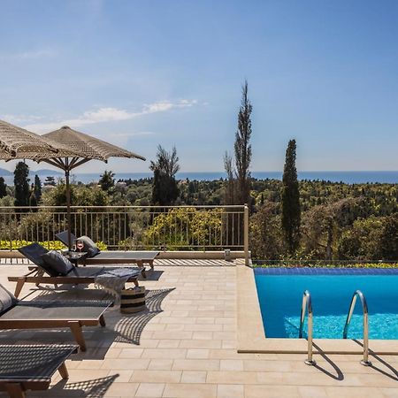 Luxury Villa Karmaniolos Fiskardo Kefalonia ภายนอก รูปภาพ
