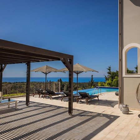Luxury Villa Karmaniolos Fiskardo Kefalonia ภายนอก รูปภาพ