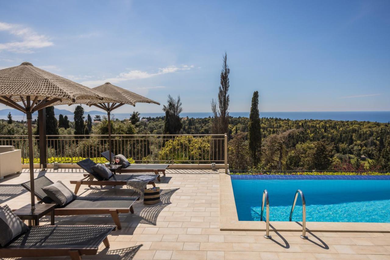 Luxury Villa Karmaniolos Fiskardo Kefalonia ภายนอก รูปภาพ