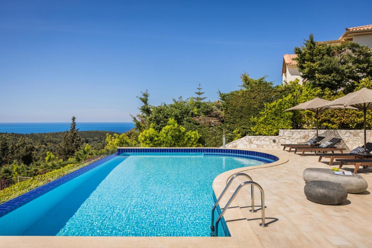 Luxury Villa Karmaniolos Fiskardo Kefalonia ภายนอก รูปภาพ