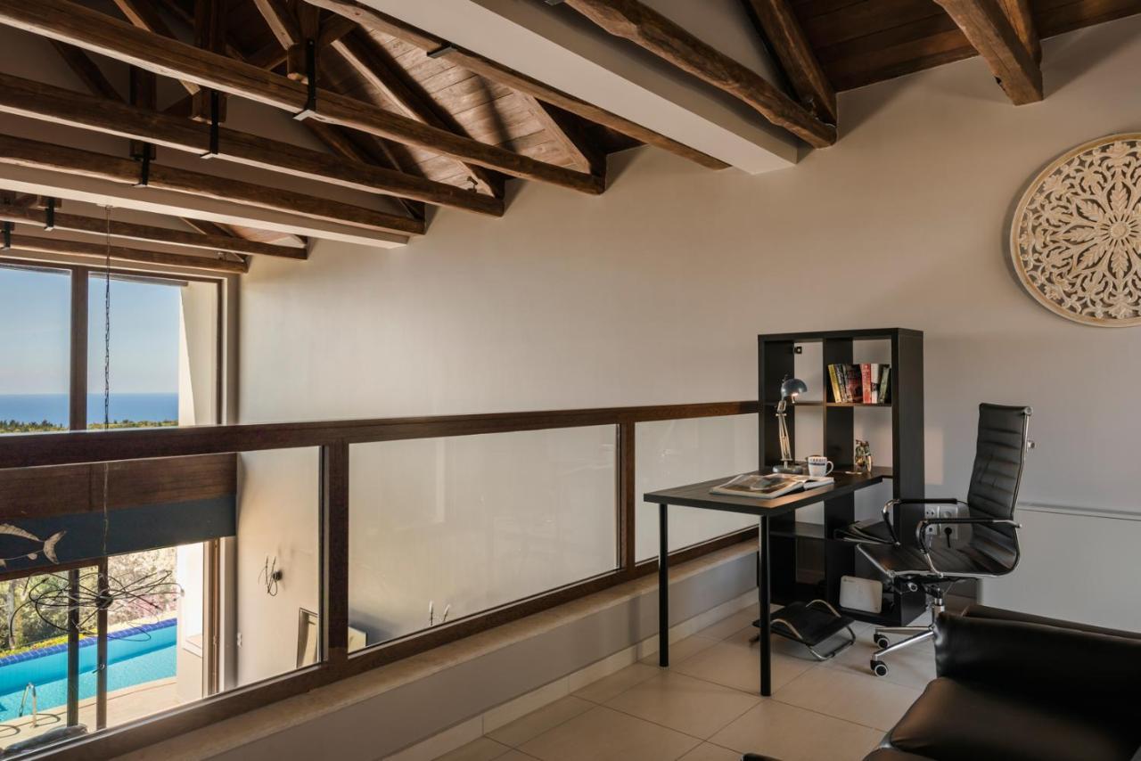 Luxury Villa Karmaniolos Fiskardo Kefalonia ภายนอก รูปภาพ