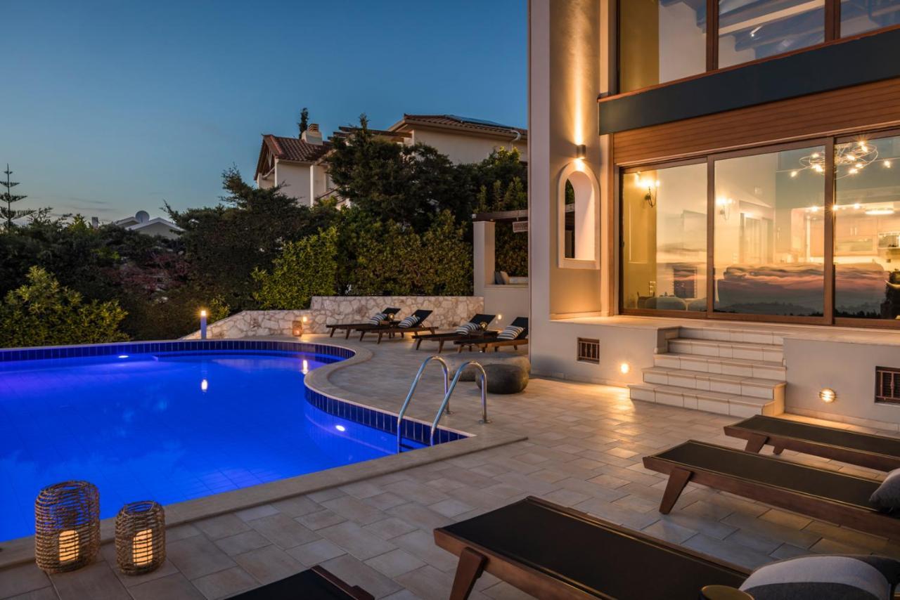 Luxury Villa Karmaniolos Fiskardo Kefalonia ภายนอก รูปภาพ